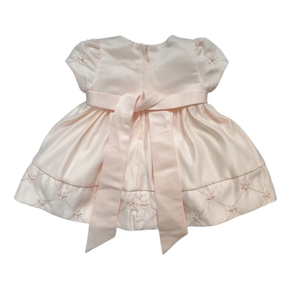 Cinderella Satin Formal Dress Baby Girl Size 9 Months - Picture 3 of 5
